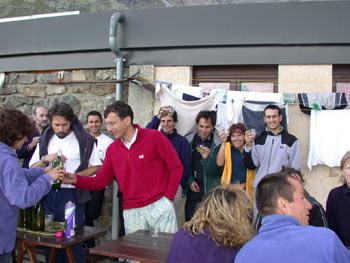 Fte du refuge de l'Olan le 22 juin 2002